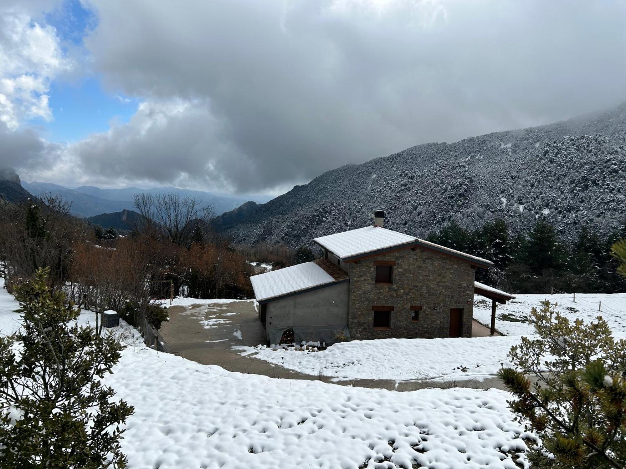 Casa De Les Escoles, Espinalbet - Alberga Castellar del Riu Exteriör bild